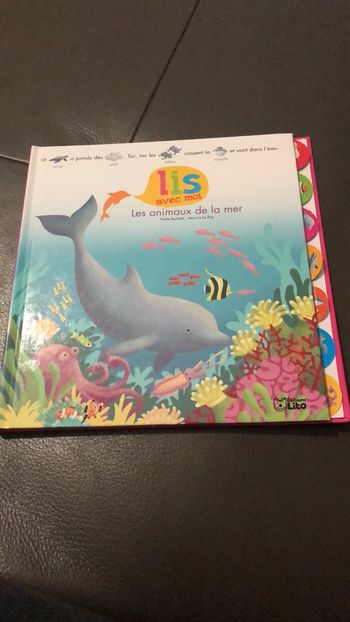 Livre enfant « Les animaux de la mer »