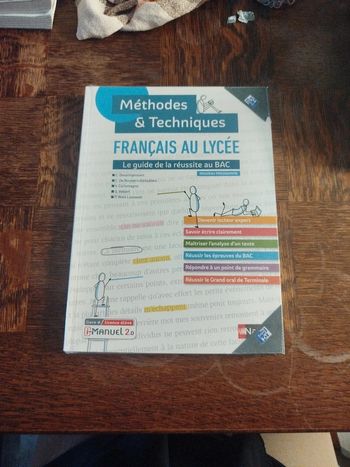 Méthode et technique français au lycée