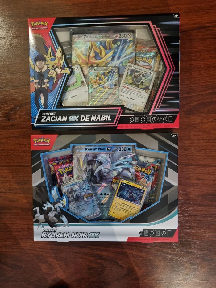 2 coffrets pokemon
