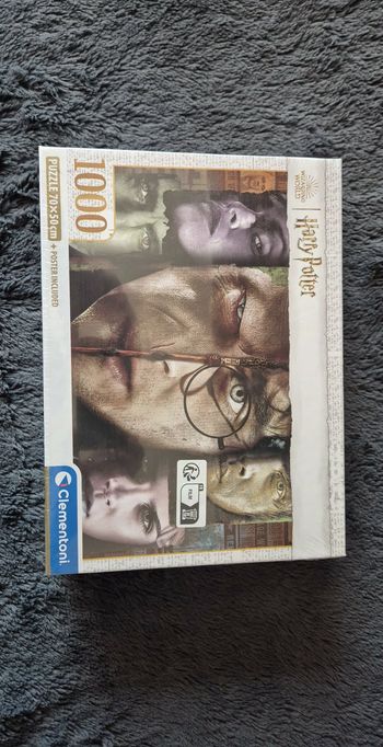 Clementoni - Puzzle pour Adultes 1000 Pièces, Harry Potter - Compact Box