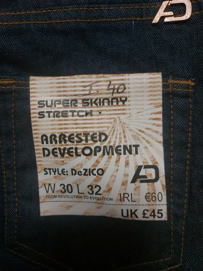 Jean super skinny homme T .W30 L32 (40) - photo numéro 3