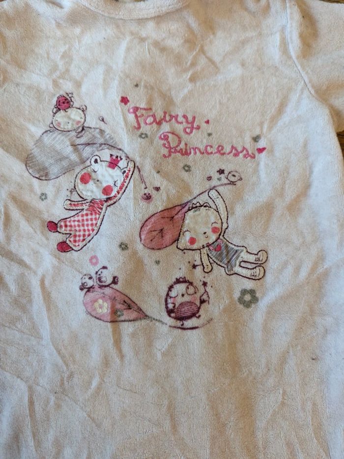 Dors bien velours kitchoun 12 mois fées - photo numéro 2