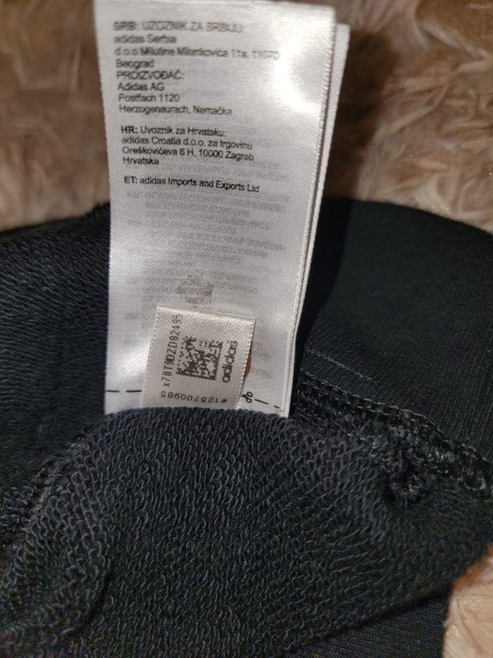 🖤 Hoodie Adidas Classique Noir - photo numéro 4