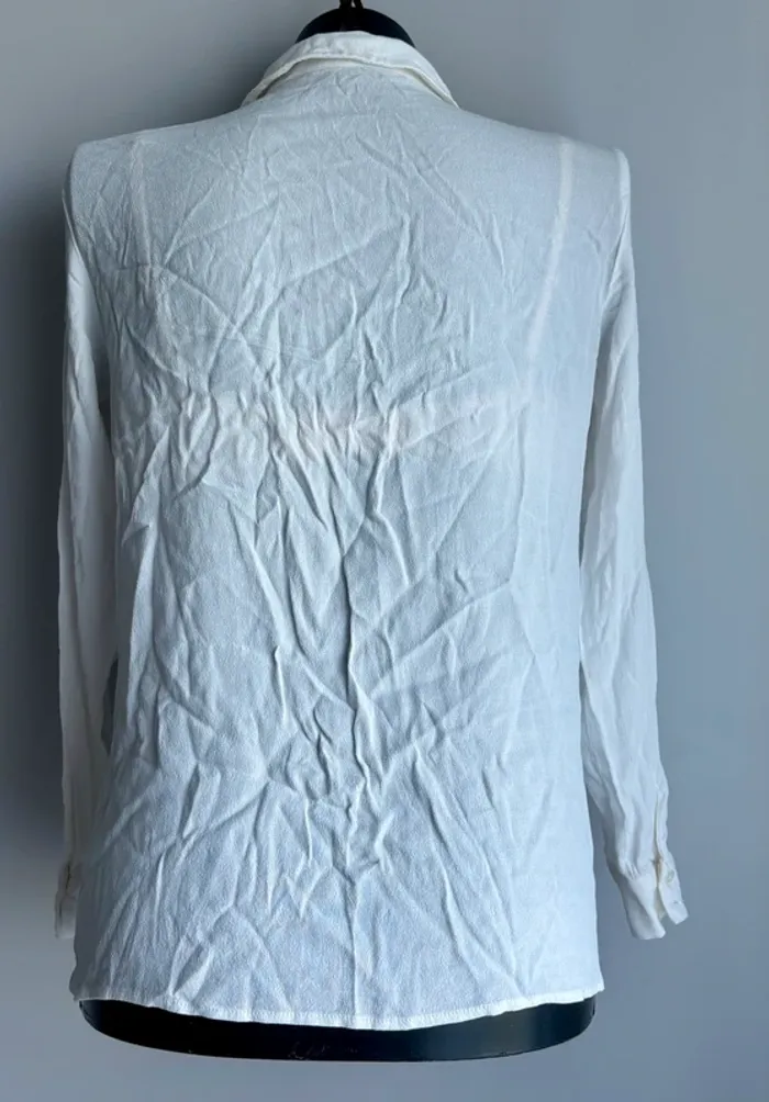 Chemise blanche Mango casual femme – Taille M regarder  photo et mesures avant d’acheter - photo numéro 5