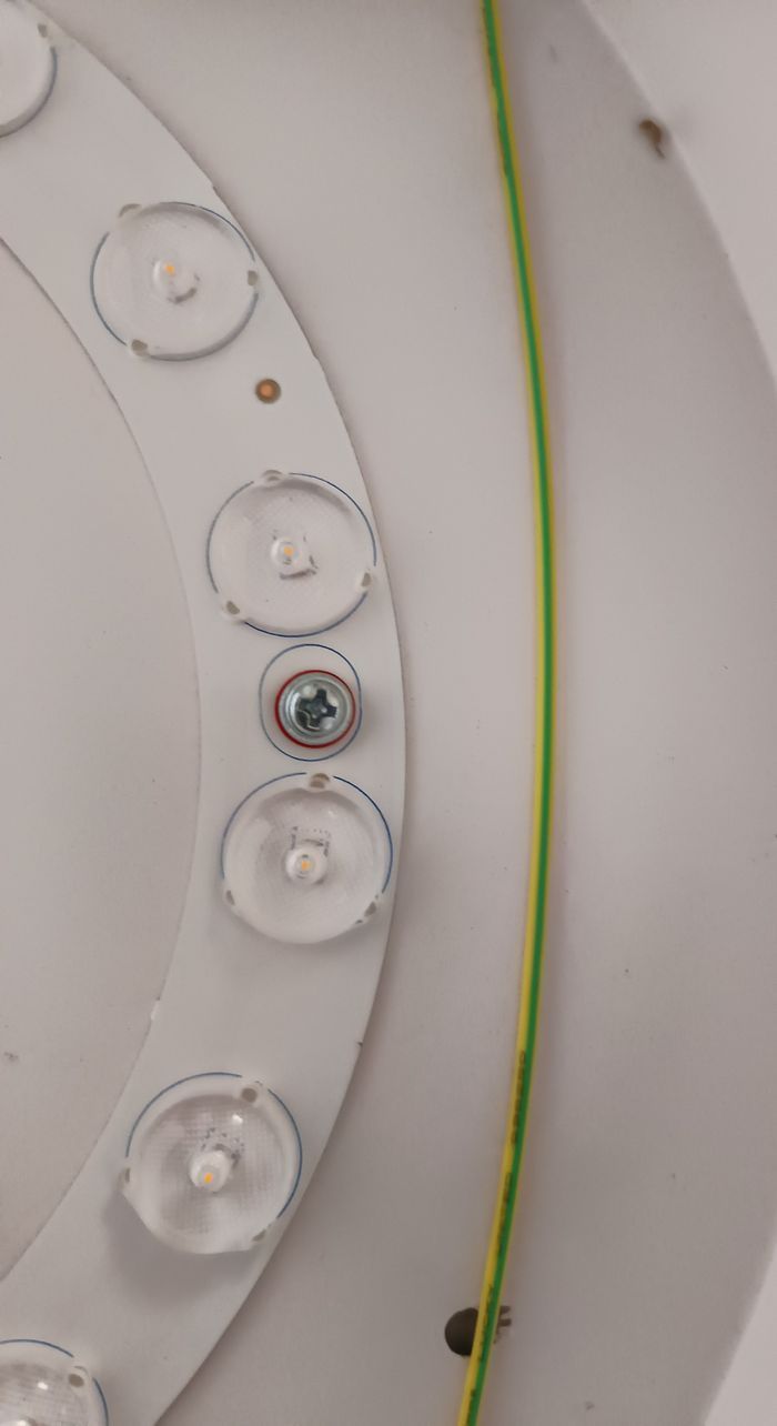 MOON XL: Plafonnier Gris Rond, LED 24W, 2400lm, 3000K, diam 30cm / épaisseur 5cm - photo numéro 5