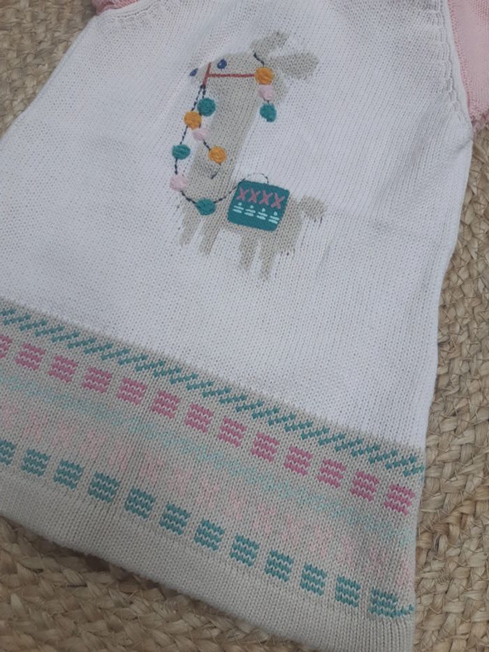 Robe lama en maille Orchestra 3 mois - photo numéro 3