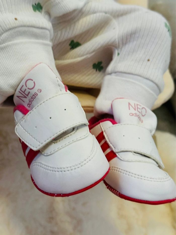 Basket bébé Girly Adidas - photo numéro 2