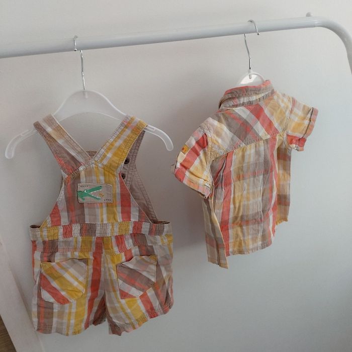 Ensemble Salopette et chemise - photo numéro 2
