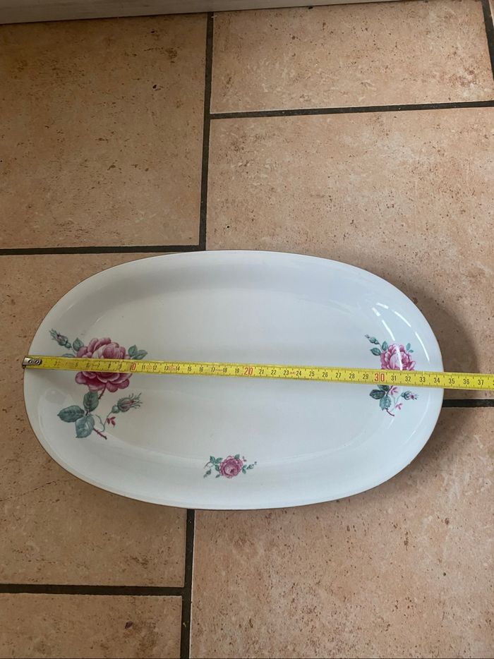 Plat porcelaine - photo numéro 3