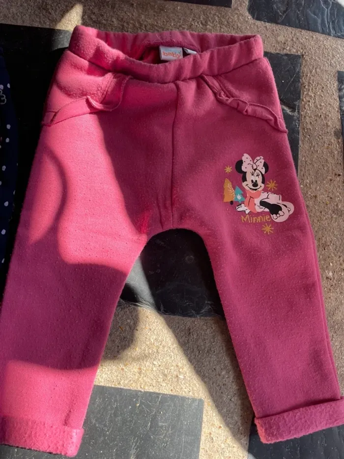Lot 2 pantalons chaud 6 mois - photo numéro 3