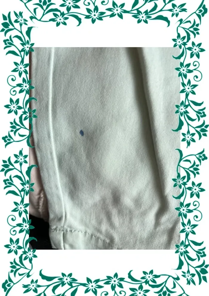 Pantalon vert d’eau 8 ans - photo numéro 2