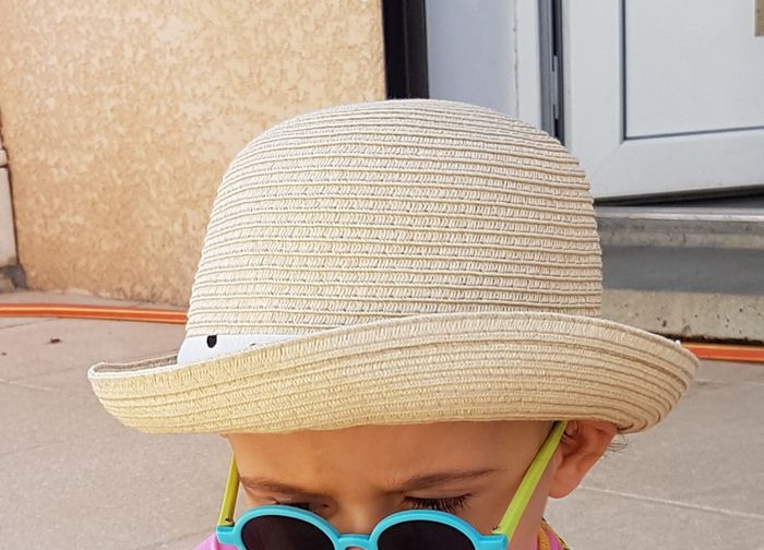 Chapeau en paille avec ruban T. 49 - photo numéro 2