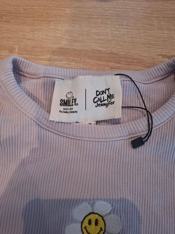 Haut manche longue près du corps crop top - photo numéro 7