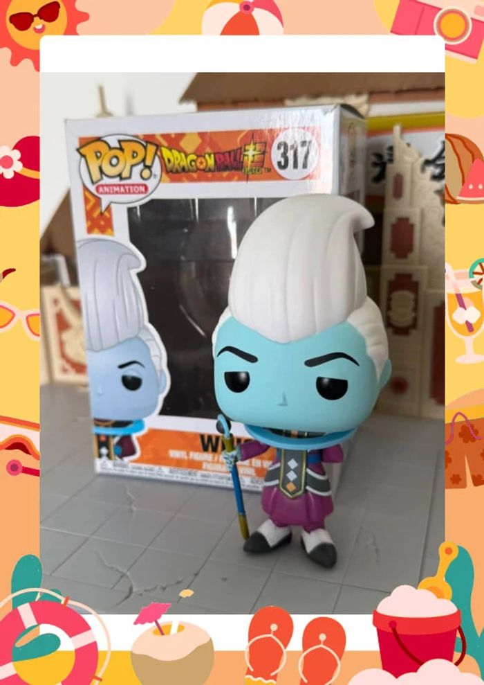 Figurine dragon ball super funko pop whis