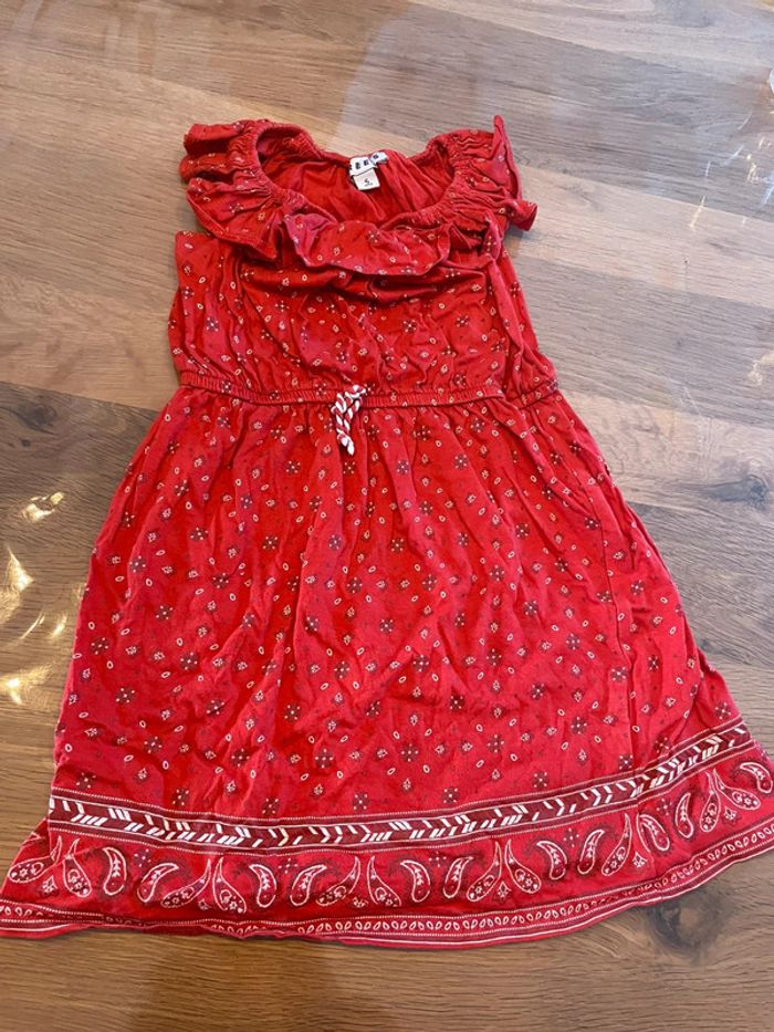 Robe rouge creeks 5 ans - photo numéro 2