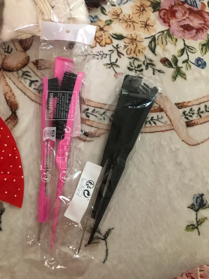 Lot accessoires cheveux pinces croco noeud serre tête etc - photo numéro 5