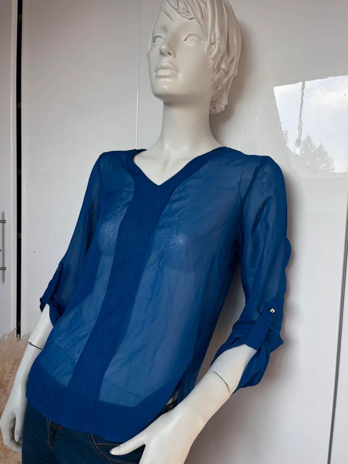 chemisier bleu - photo numéro 2