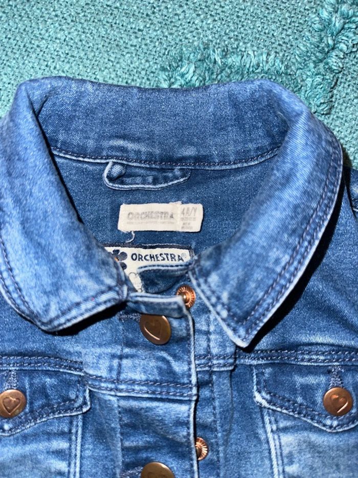 Veste en jeans 4 ans - photo numéro 2