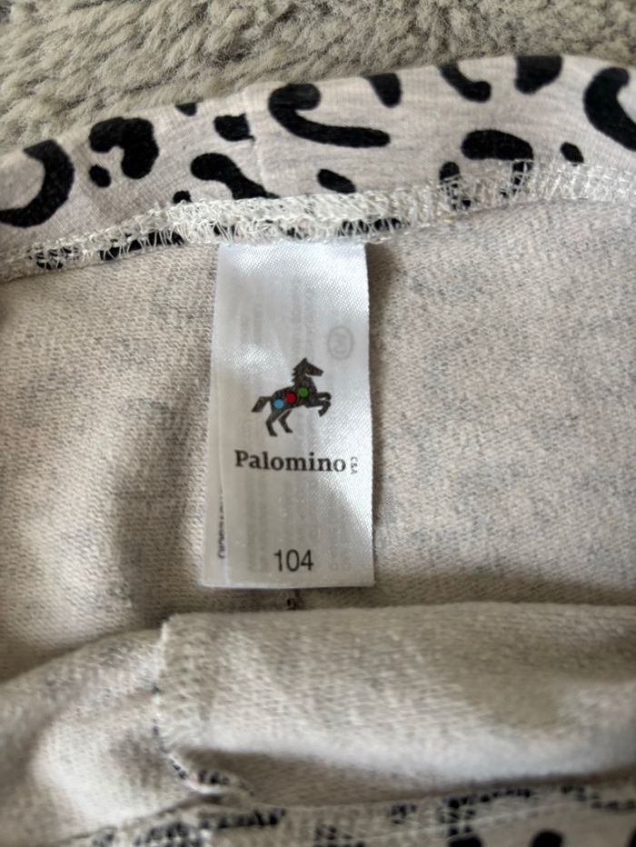 Lot 2 legging bleu et léopard - photo numéro 3