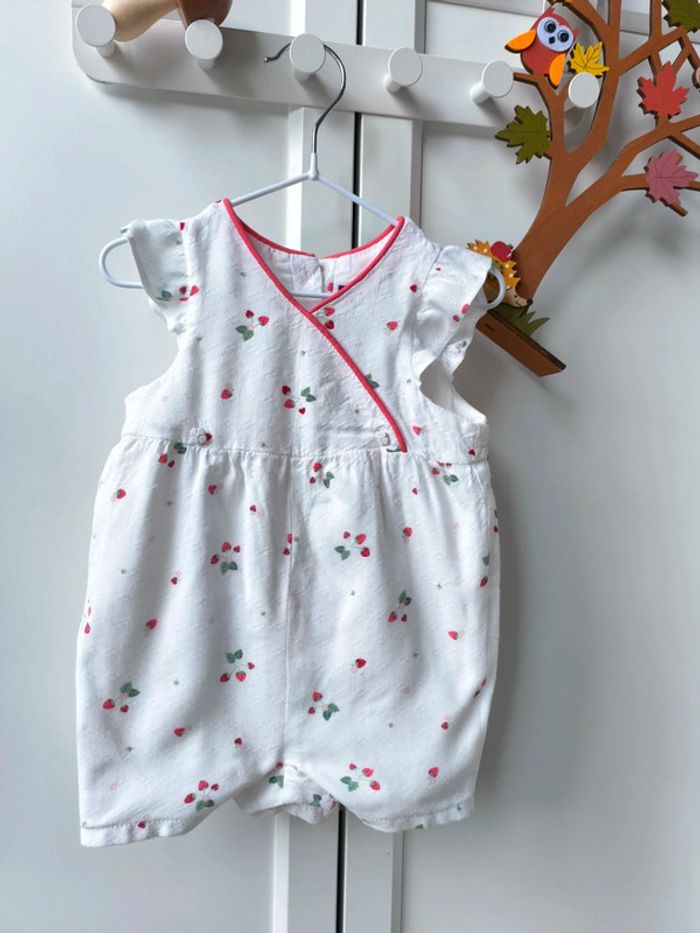 Barboteuse/ combinaison fraises