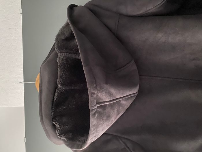 Manteau noir avec capuche T44 Clara Vitti capuche amovible/duffle-coats/noir/44 - photo numéro 7