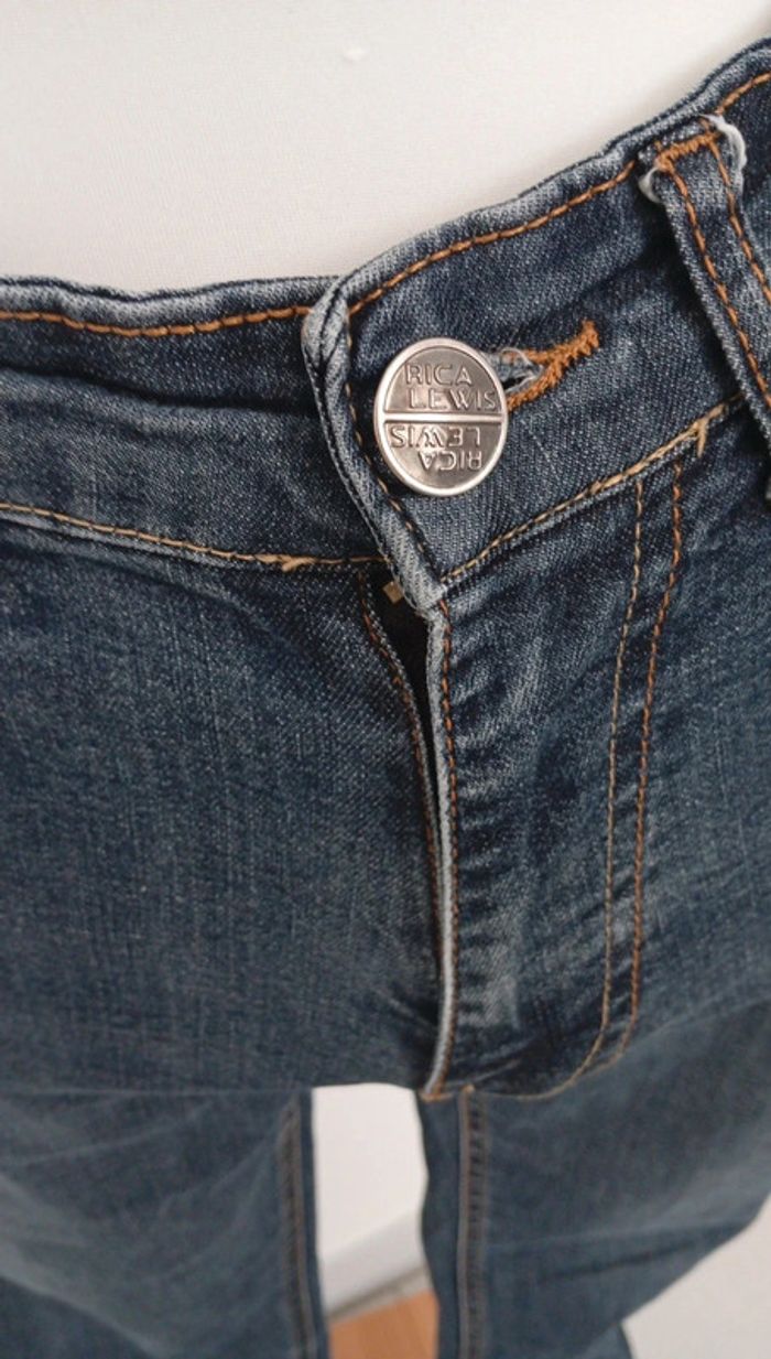 Jeans slim straight Fit. Rica Lewis. Taille 38 - photo numéro 5