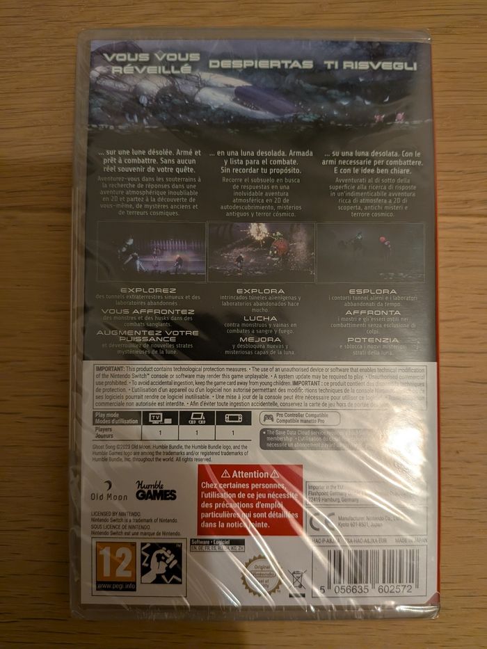 Ghost song Switch neuf sous blister - photo numéro 2