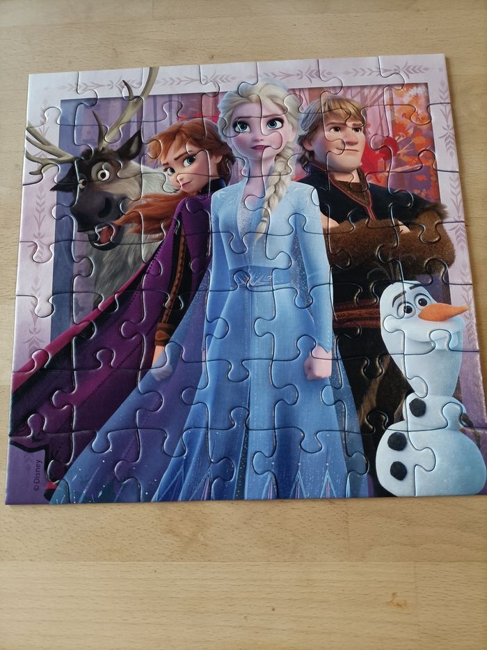 3 Puzzles Reine des neiges 5+, 49 pièces - photo numéro 3