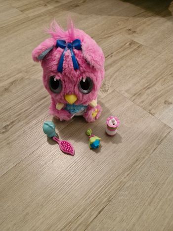 Hatchimals Peluche interactive rose Excellent état