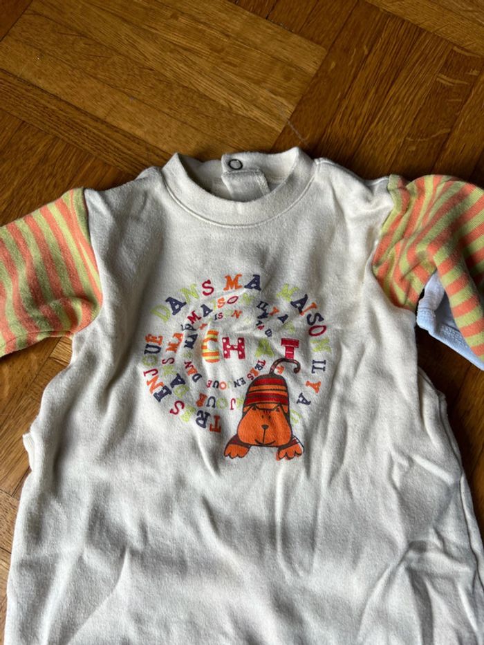 Lot 2 pyjamas fin 1mois - photo numéro 2