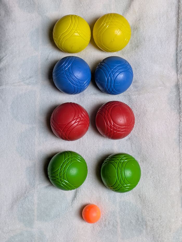Boules de pétanques pour enfant