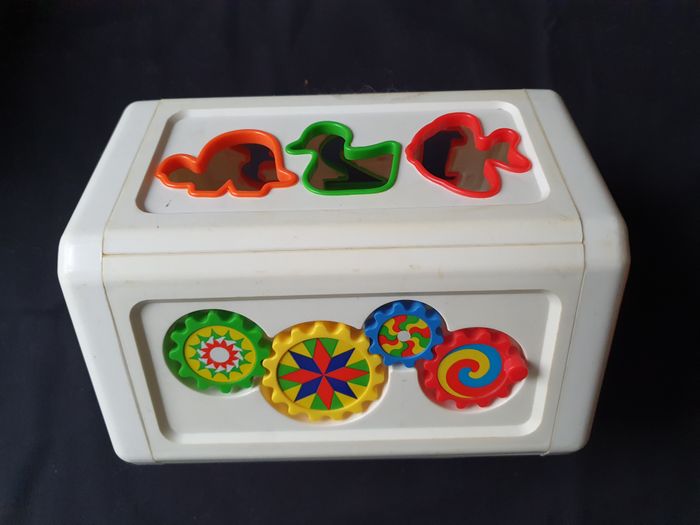 Ancien Jouet d'éveil Maison puzzle éducative Année 80/90 vintage - photo numéro 3