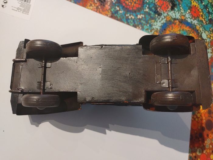 Jouet 2 cv en fer - photo numéro 6