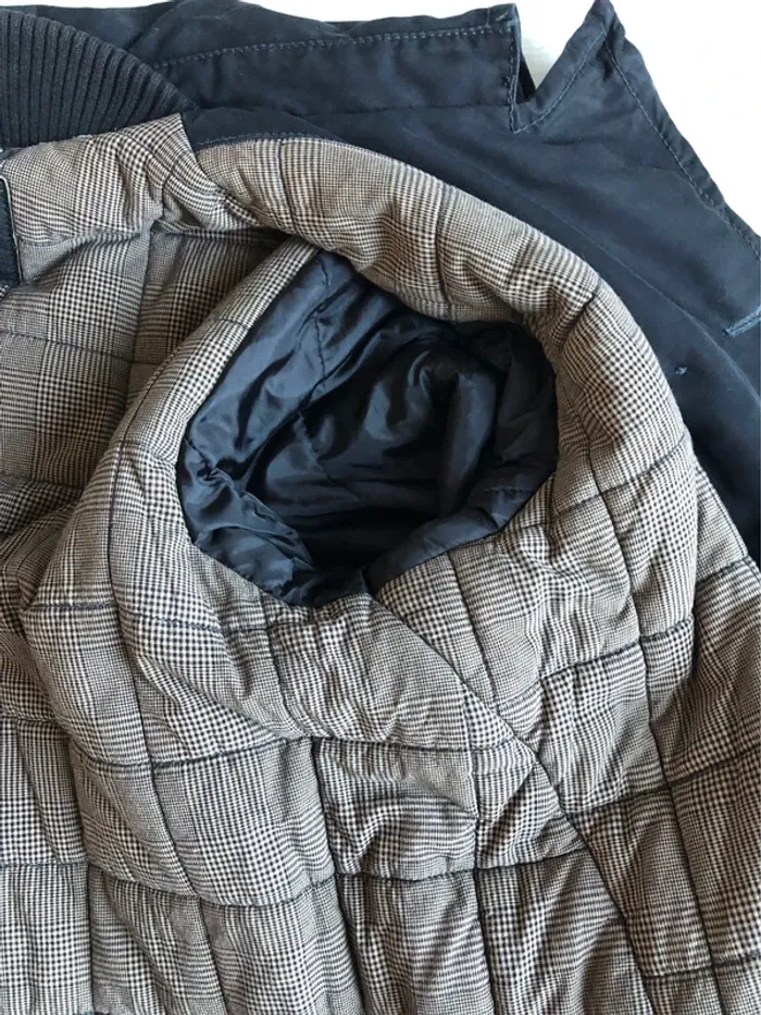 Manteau homme épais matelassé noir « energie » T XXL - photo numéro 12