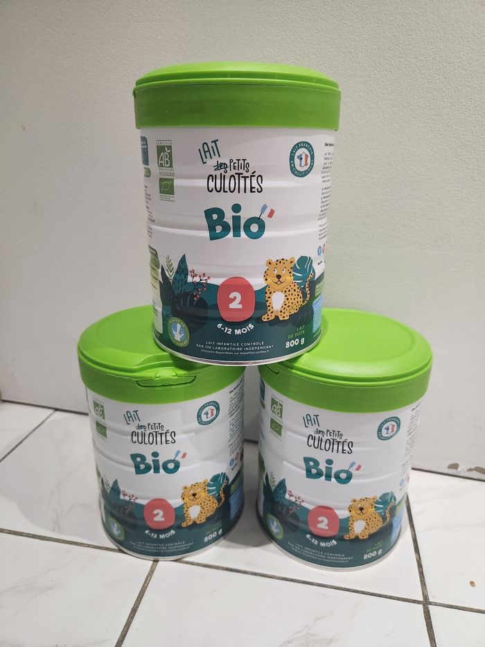 Lait petits culottés 2 ème âge