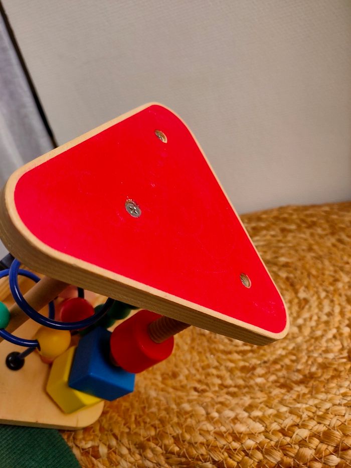 Triangle d'activité en bois Manibul Oxybul - photo numéro 8