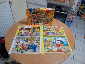 1 boîte = 4 puzzles Oui-Oui