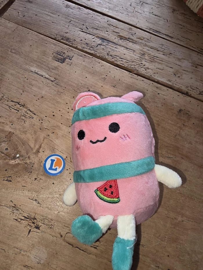 🍉 Peluche Pastèque - Porte-clés Bubble Tea Kawaii - photo numéro 3