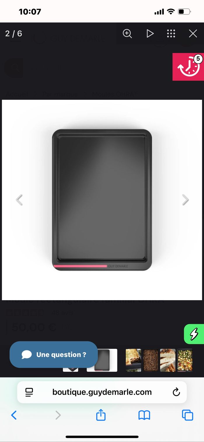 Moule rectangulaire Guy Demarle - photo numéro 4