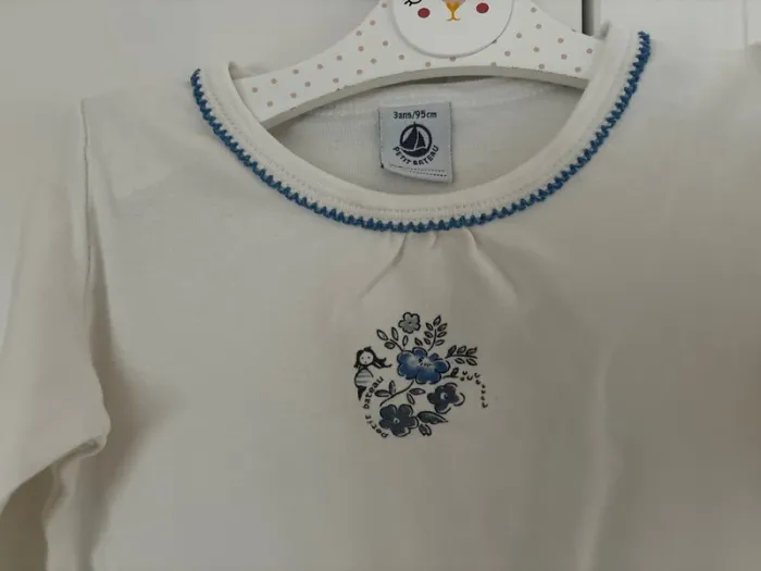 Haut de pyjama 2/3 ans Petit Bateau - photo numéro 2