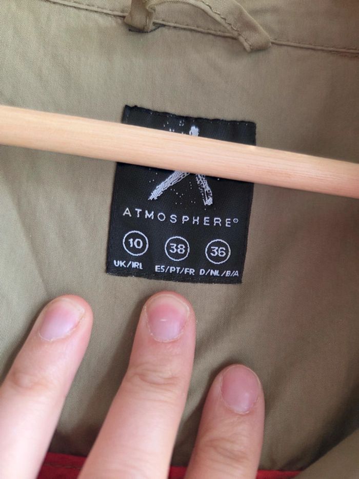 Veste kaki légère - atmosphère taille m - photo numéro 3