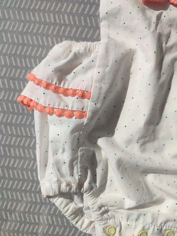 barboteuse pour bébé fille – Taille 6 mois Marque : Manille - photo numéro 4