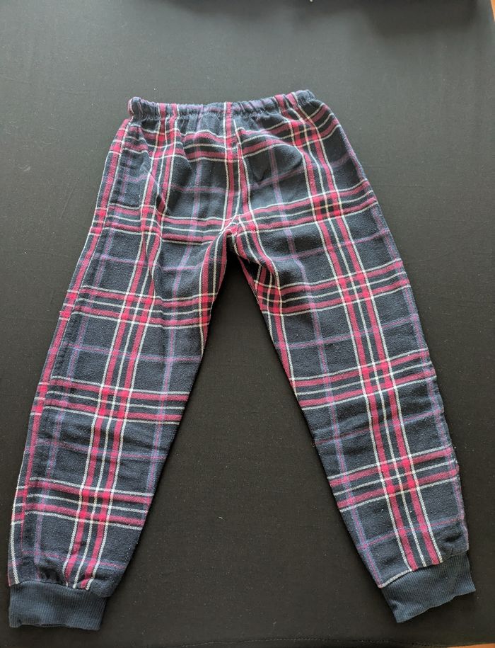 Pyjama à carreaux/étoiles fille 4-6 ans - photo numéro 3