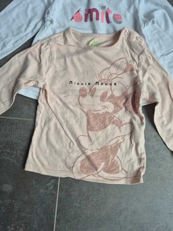 Lot de hauts manches longues 18 mois fille - photo numéro 9