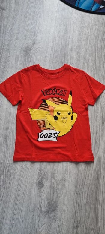 Tee-shirt MC Pokemon 6/7ans 122cm
