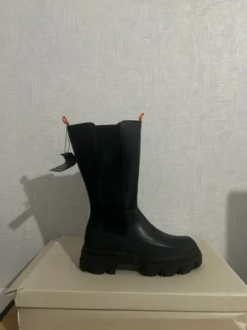 Bottes Only tola-7 tall pu chunky boot noires 40