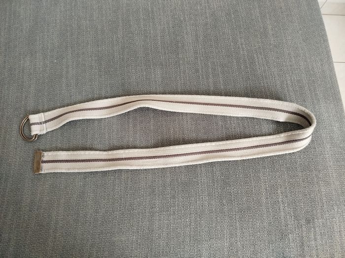 Ceinture en tissu marron 113cm