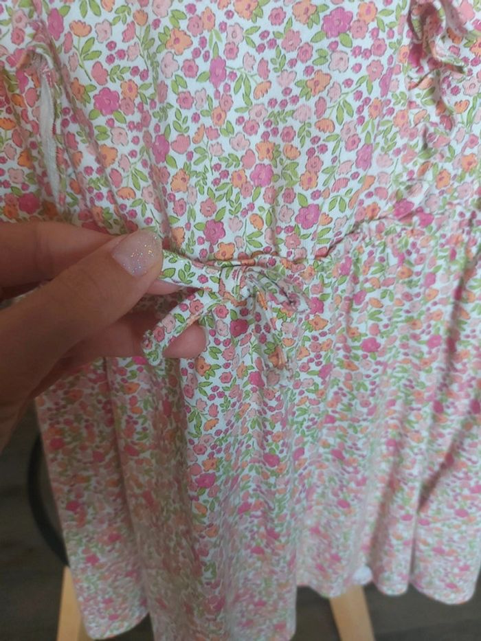 Robe fleurie rose Vertbaudet 6 ans - photo numéro 6
