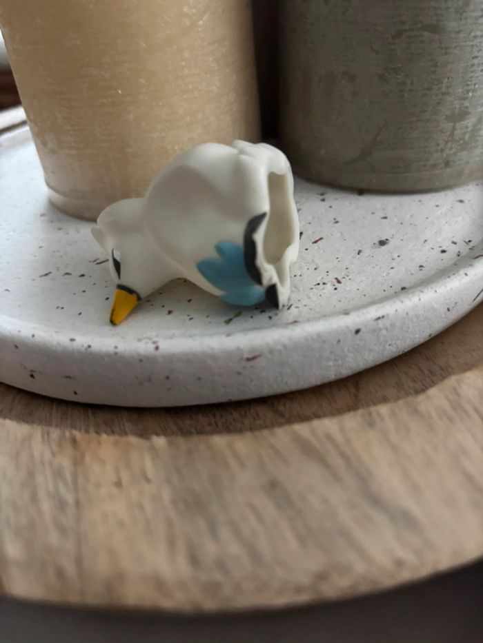 Swanna Pokémon figurine de doigt 2010 Nintendo bandai - photo numéro 4