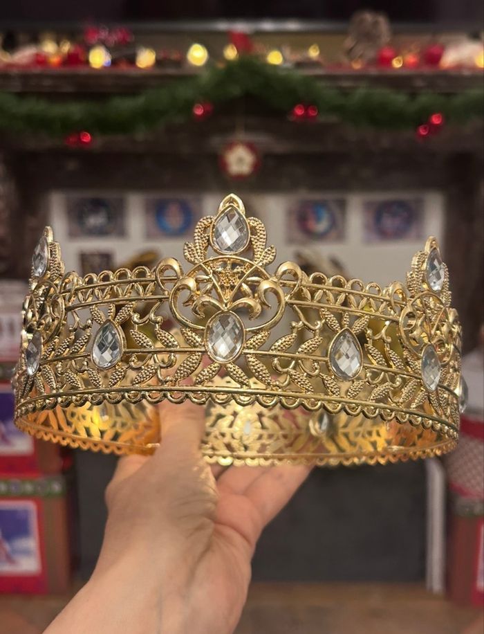 Couronne en métal, cosplay ou épiphanie - photo numéro 5